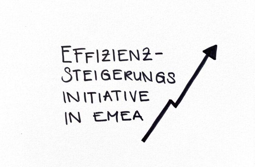 Effizienzsteigerung Initiative in EMEA